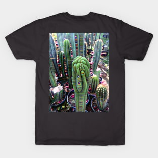 Monstrose Trichocereus Pachanoi - Front & Back T-Shirt